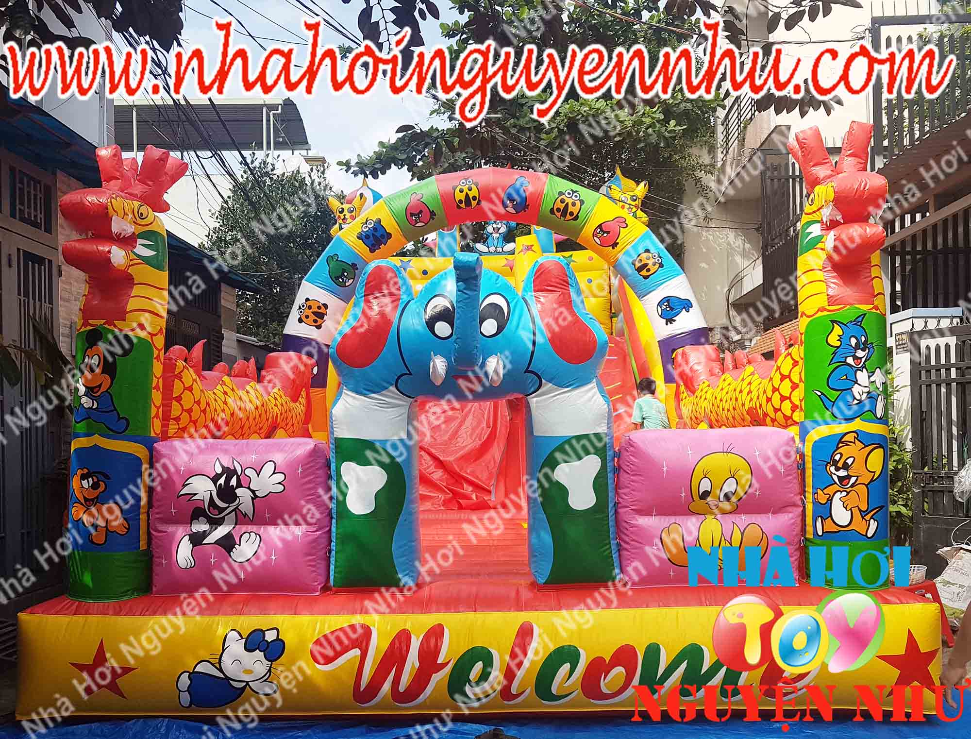 nha hoi nha phao lâu đài ld-301